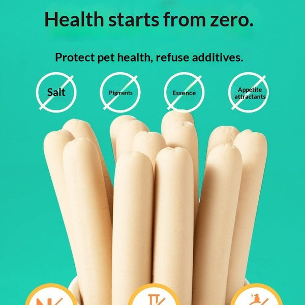 Teddy Pet Sausage Treats for Small Breed Dogs