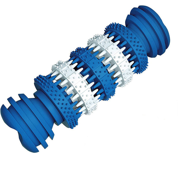 Rubber Dog Treat Dispensing Dental Chew Toy