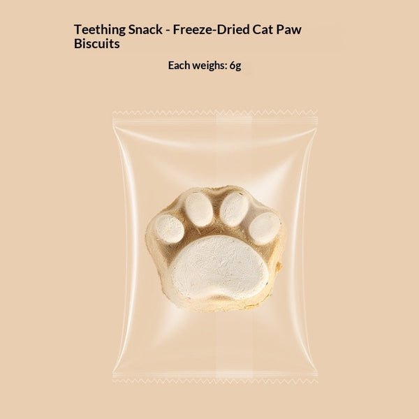 Freeze-Dried Cranberry Rose Cat Biscuits Healthy Treats