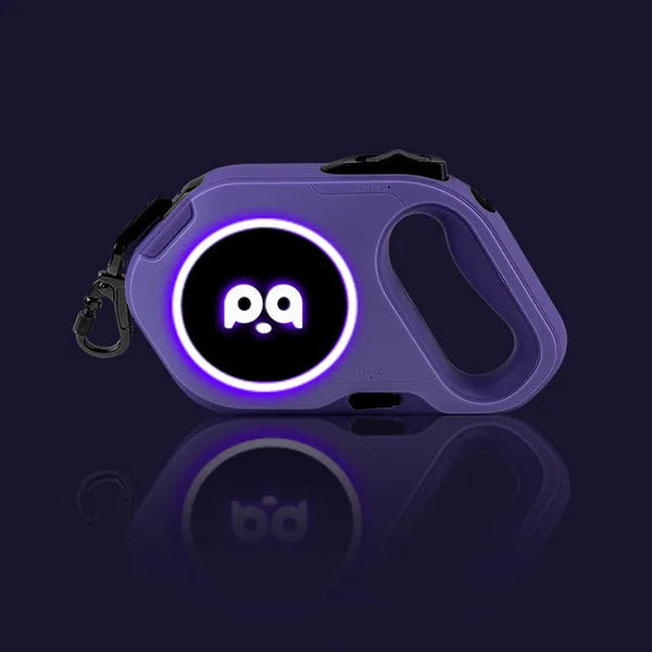 5M Retractable LED Dog Leash with Luminous Light