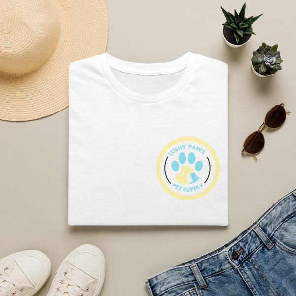 Lushy Paws Pet Supply Logo Tee