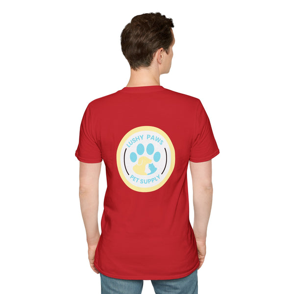 Lushy Paws Pet Supply Logo Tee