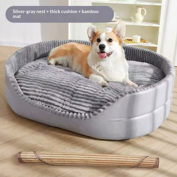 Thickened All Season Dog Bed for Home Comfort