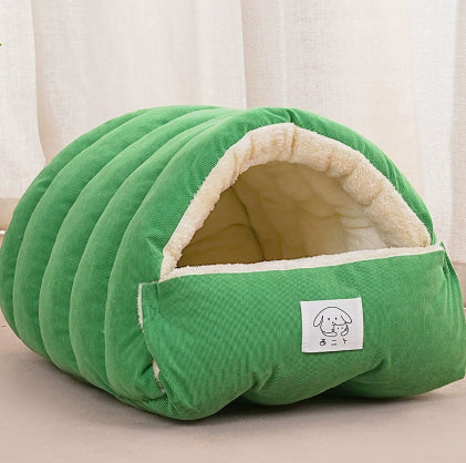 3D Fenced Cat Bed Thickened Winter Warm Nest