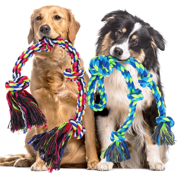 Tough Dog Rope Toy for Aggressive Chewers Tugging