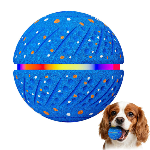 Smart Interactive Bouncing Dog Ball with Colorful Lights