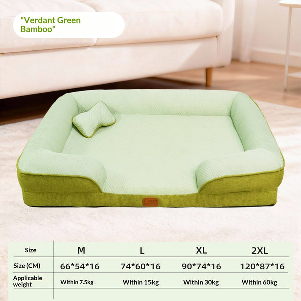 Summer Cooling Washable Pet Bed Sofa for Dogs Cats