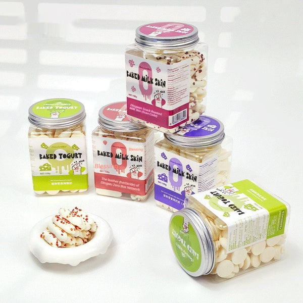 Baked Yogurt Milk Cranberry Cheese Pet Treats Snacks