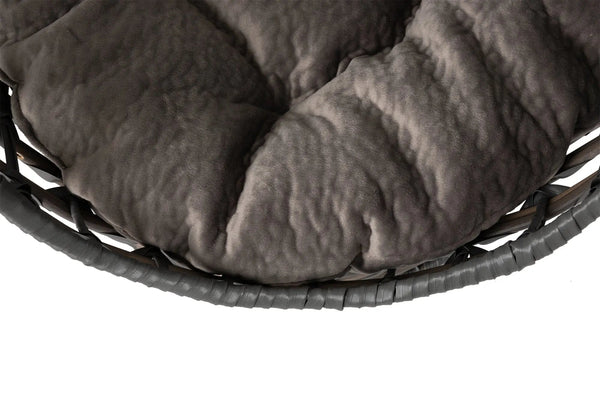 Huntley Rattan Pet Bed Elevated Cushion Comfort Cat Dog Lounger