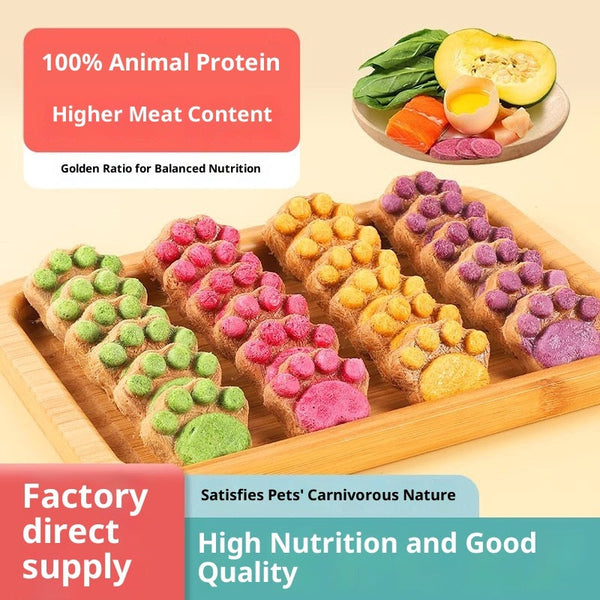 Freeze-Dried Bone Meat Patties Cat Treats Wholesale Pack