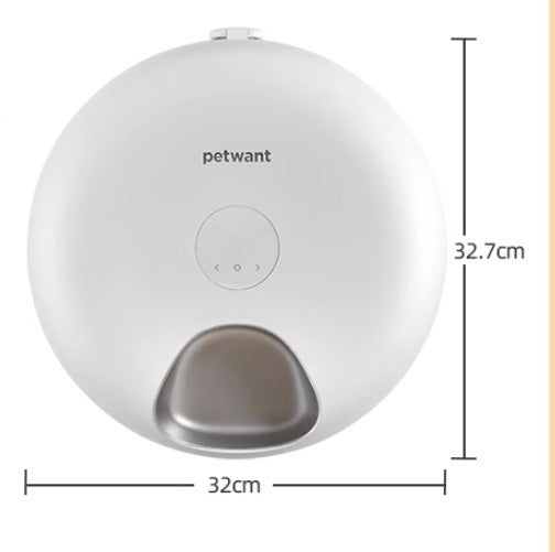 Smart App Remote Freeze-Dried Snack Cat Feeder Automatic
