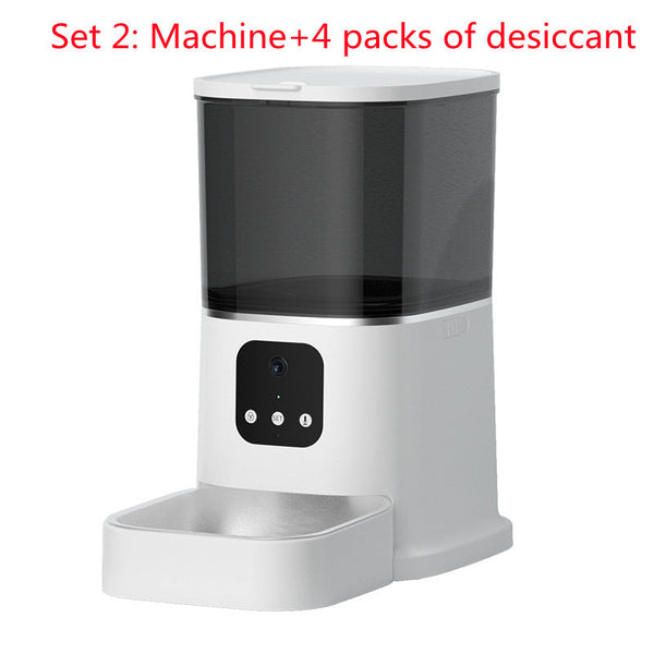 Smart WiFi Automatic Pet Feeder with Voice Recorder
