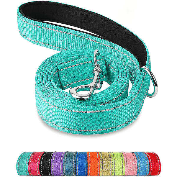 Reflective Pet Leash Adjustable Polyester Lead Strap Dogs Cats Walking